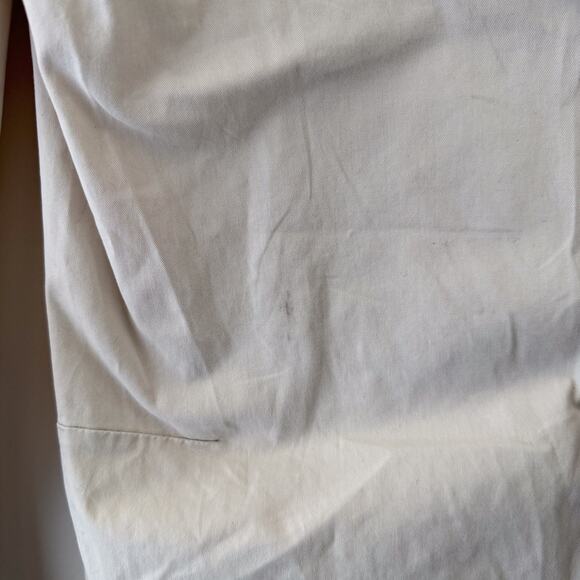 Banana Republic Authentic Chino Drawstring Hem Cargo Pants Beige Size 14 - Picture 6 of 10